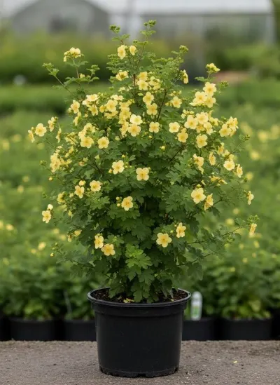 Лапчатка кустарниковая Primrose Beauty