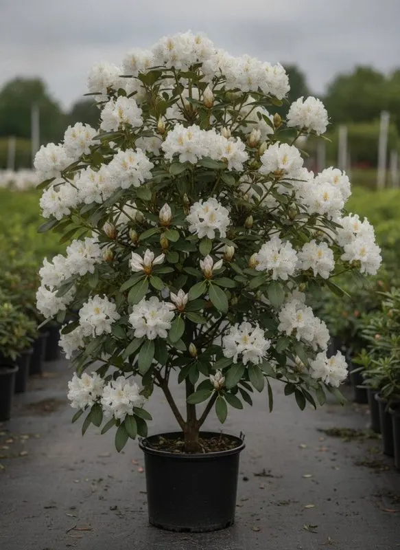 Рододендрон гибридный Cunningham's White