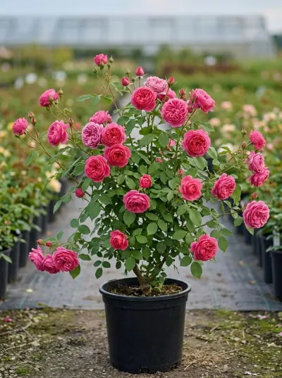 Роза Strawberry hill