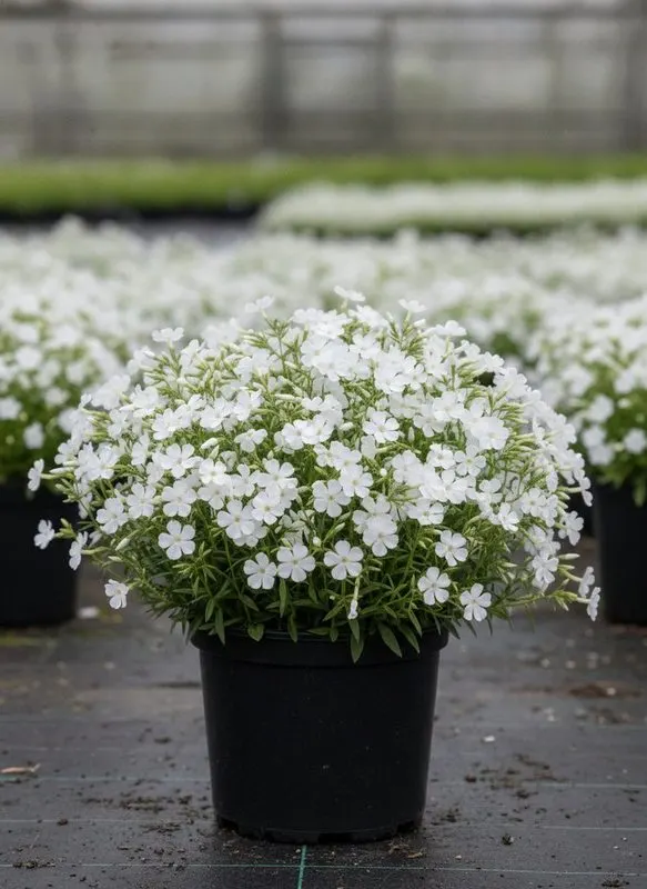 Флокс шиловидный White Delight