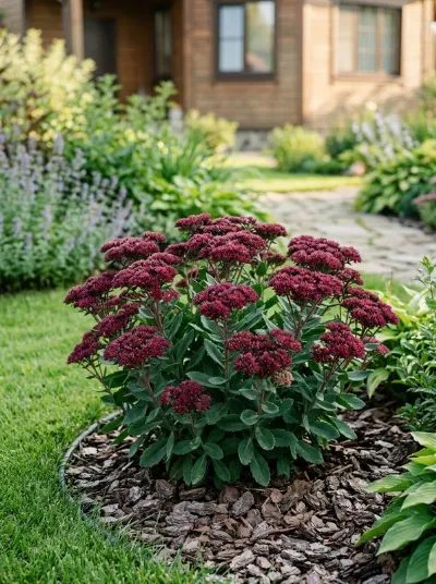 Очиток (седум) видный Munstead Dark Red