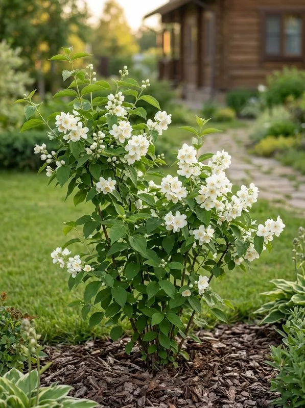 Чубушник Bouquet Blanc